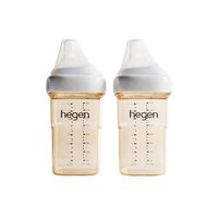 88VIP：hegen 婴儿宽口径PPSU奶瓶 240ml*2