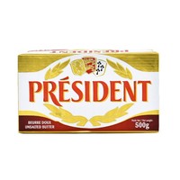 88VIP：PRÉSIDENT 总统 发酵黄油块 500g