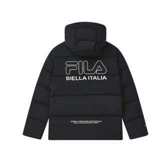 FILA 斐乐 ORIGINALE系列 中性运动羽绒服 F11U249902F-BK 正黑色 XXL