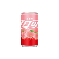 Coca-Cola 可口可乐 汽水 蜜桃味 200ml*24听