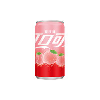 Coca-Cola 可口可乐 新品蜜桃味可乐汽水 200ml*12罐碳酸饮料