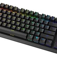 SPC Gear GK630K机械游戏键盘,黑色(USB,87 键,国际布局)