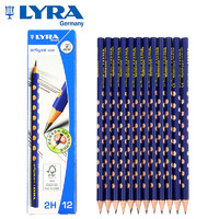 LYRA 艺雅 1760112 三角杆洞洞铅笔 2H 12支装