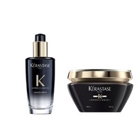 KÉRASTASE 卡诗 Kerastase 卡诗黑钻钥源精油+发膜护发组合