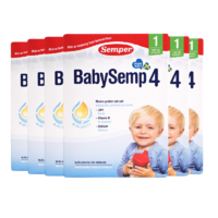 【自营】Semper/森宝瑞典进口婴幼儿奶粉4段(1岁以上)800g*6正品