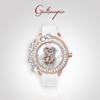 迦堤（Galtiscopio）手表 欧美表  玫瑰金镶钻机械表