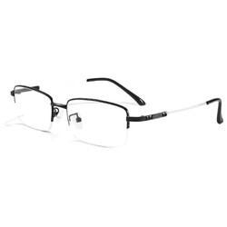 winsee 万新 1.56折射率 防蓝光镜片+7321黑色纯钛眼镜框