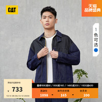 CAT 卡特彼勒 卡特2022秋冬新款男士户外休闲时尚牛仔夹克外套商场同款