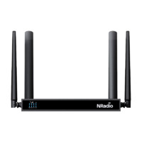 NRadio 鲲鹏无限 C4800 4G无线路由器免插卡全网通工业级物联上网卡免装宽带
