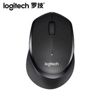 logitech 罗技 B330 2.4G无线鼠标 1000DPI 黑色