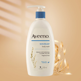 Aveeno 艾惟诺 成人天然燕麦舒缓柔嫩沐浴露532ml