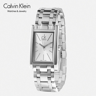 Calvin Klein CK凯文克莱（Calvin Klein）Refine 珍典系列   男表 复古方块钢带25mm K4P21146（表盘:30*45MM）