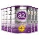 88VIP：a2 艾尔 新升级紫白金版 幼儿牛奶粉 4段 900g*6罐