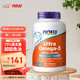 NOW 诺奥 omega-3 深海鱼油软胶囊 90粒