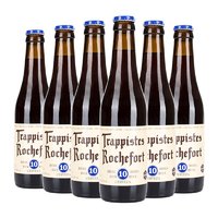Trappistes Rochefort 罗斯福 Rochefort 修道院精酿啤酒比利时原装进口 罗斯福10号330ml*6瓶