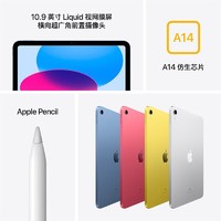 Apple 苹果 iPad 10.9英寸平板电脑 2022年新款（64GB WLAN版/A14芯片/1200万像素 MPQ23CH/A