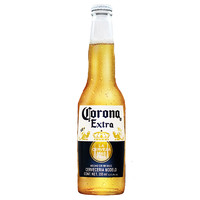 Corona 科罗娜 墨西哥原箱进口 墨西哥风味啤酒355ml*24瓶 整箱装非330拉格特级精酿黄啤小麦啤玻璃瓶