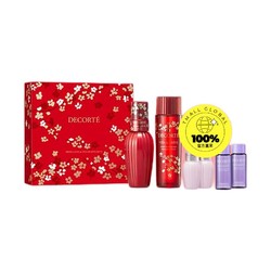 COSME DECORTE 黛珂 花开锦绣限定套装（紫苏水150ml+牛油果乳液150ml+紫苏水30ml*2+牛油果乳液30ml*2)