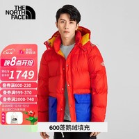 北面 秋冬款TheNorthFace北面羽绒服男户外600蓬保暖防泼水鹅绒外套7QFD 0TV