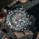 CASIO 卡西欧 G-SHOCK系列 二代大泥王 男士太阳能六局电波腕表 GWG-2000-1A1