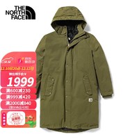 北面 羽绒服男中长款21秋冬TheNorthFace户外防风保暖上衣外套|5B1B 7D6 L/175