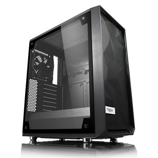 Fractal Design Meshify C TG ATX机箱 半侧透 黑钻石