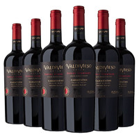 Vina Valdivieso 瓦帝维索 酒庄（Vina Valdivieso） 单一园佳美娜 干红葡萄酒 整箱装750mL*6