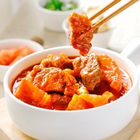 贾国龙功夫菜 完熟番茄炖拌饭预制菜加热即食完熟番茄炖牛腩580g