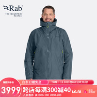 Rab 睿坡 Khroma男士双层GORE-TEX防泼水保暖棉服轻量夹克 QIO-80 猎户座蓝 S