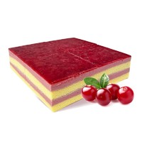 COFCOXIANGXUE 中粮香雪 树莓慕斯蛋糕动物奶油乳酪糕点 100g*4