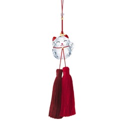 SWAROVSKI 施华洛世奇 LUCKY CAT ORNAMENT系列 时尚猫咪挂饰 红色 5428642