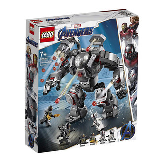 LEGO 乐高 Marvel 漫威超级英雄系列 76124 战争机器重武装机甲