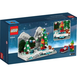 LEGO 乐高 圣诞节系列 40564 冬季欢乐精灵