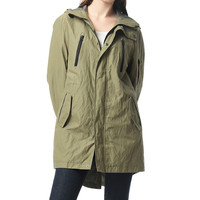 Luxury Lane 男女中长款风衣 250025 军绿色 L