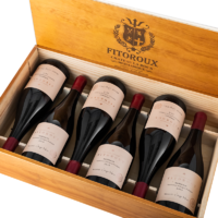 菲特瓦 夏瑞城堡 干红葡萄酒 750ml 6支 木盒礼盒装