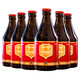 CHIMAY 智美 修道院精酿 红帽啤酒 比利时进口 330ml*6瓶 新旧包装随机发货