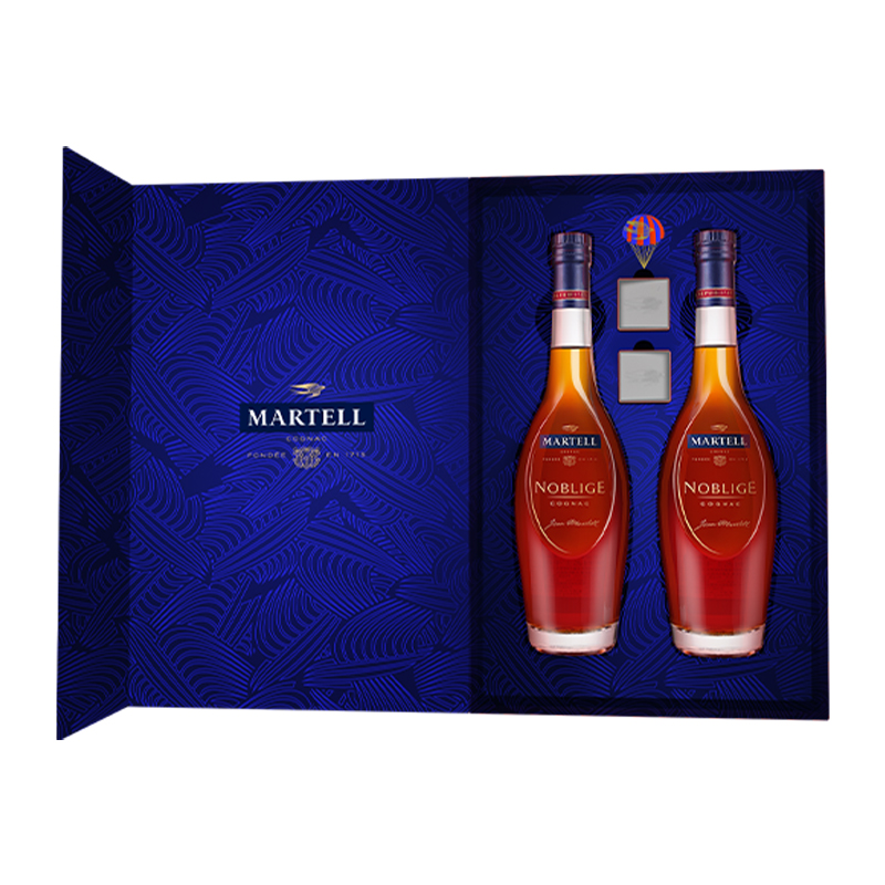 88VIP：MARTELL 马爹利 VSOP+级名士白兰地350ml*2瓶洋酒礼盒送礼