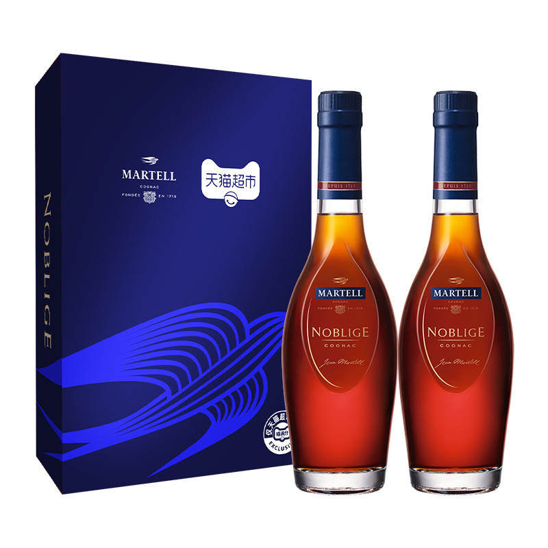 88VIP：MARTELL 马爹利 VSOP+级名士白兰地350ml*2瓶洋酒礼盒送礼