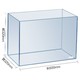SUNSUN 森森 超白玻璃小鱼缸HWK-600P裸缸款水草缸金鱼缸小型水族箱水草缸