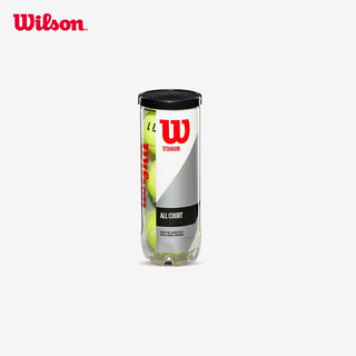 Wilson威尔胜网球3只装组合罐装网球比赛训练用球Titanium 3 Ball