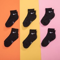 NIKE 耐克 儿童休闲袜子 6双装