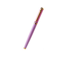 HERO 英雄 钢笔 3331 粉紫色 笔套款 0.38mm 单支装+墨囊 蓝色 30支装