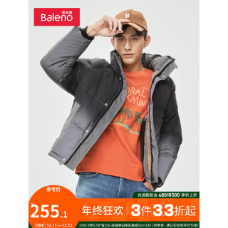 Baleno 班尼路 男士短款羽绒服 8822308M028 S