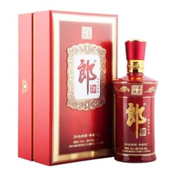 LANGJIU 郎酒 珍品郎 53度酱香型白酒   典藏版 +习酒 印象红单瓶 500ml套装