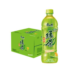 康师傅 蜂蜜茉莉味绿茶500ml*15瓶整箱低糖囤货饮料