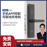 kaadas 凯迪仕 智能锁F300指纹锁家用防盗门密码电子磁卡感应锁智能防盗锁