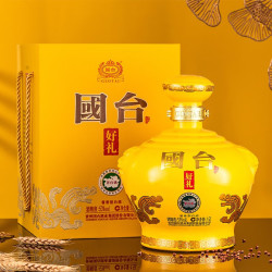 guotai 国台 好礼 经典版 53%vol 酱香型白酒 1.5l 坛装