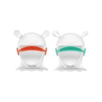  佳尔优优 YOYO 蜗牛牙胶 日用款 络橘色+夜用款 荧光绿