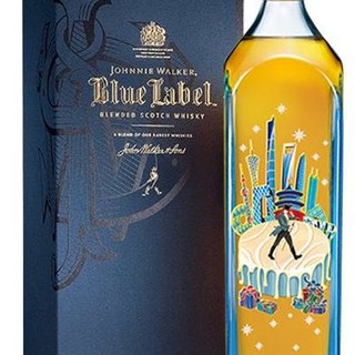 JOHNNIE WALKER 尊尼获加 蓝牌生日特别版 调和 苏格兰威士忌 40%vol 200ml