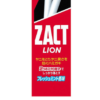 LION 狮王 ZACT系列 强效除烟臭酵素牙膏 150g